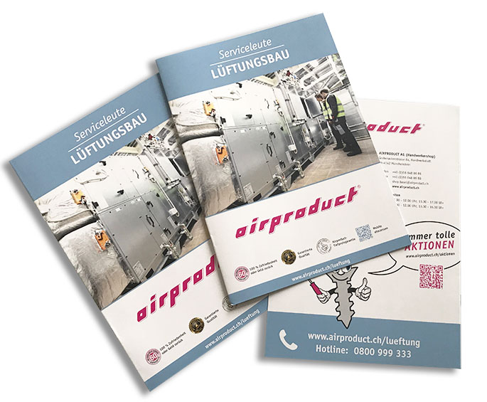 Grafik und Layout | Branchenbuch Airproduct